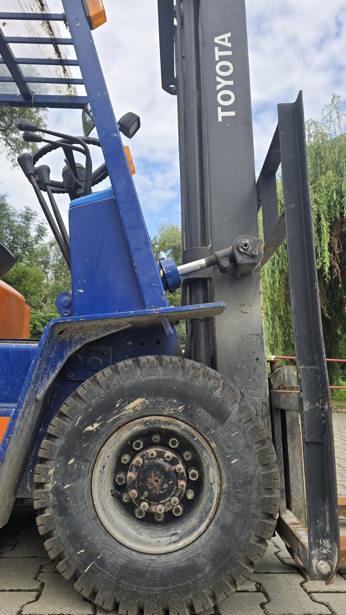 Wózek Widłowy Toyota 5fgl15 Gaz Benzyna