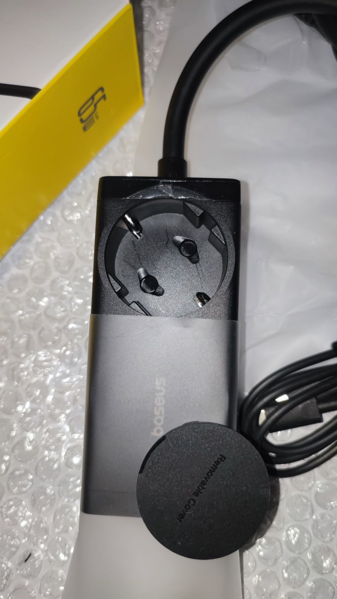 Ładowarka sieciowa Baseus PSZM000901 GaN3 Pro 2x USB + 2xUSB-C + AC, 6