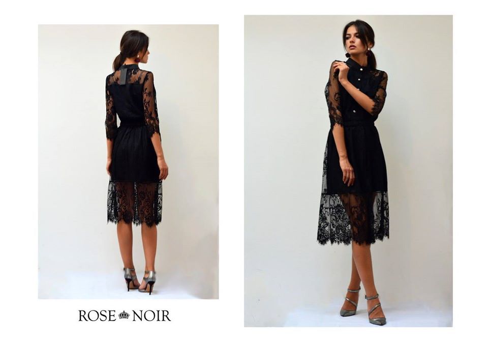 Платье Rose NOIR, S (M)