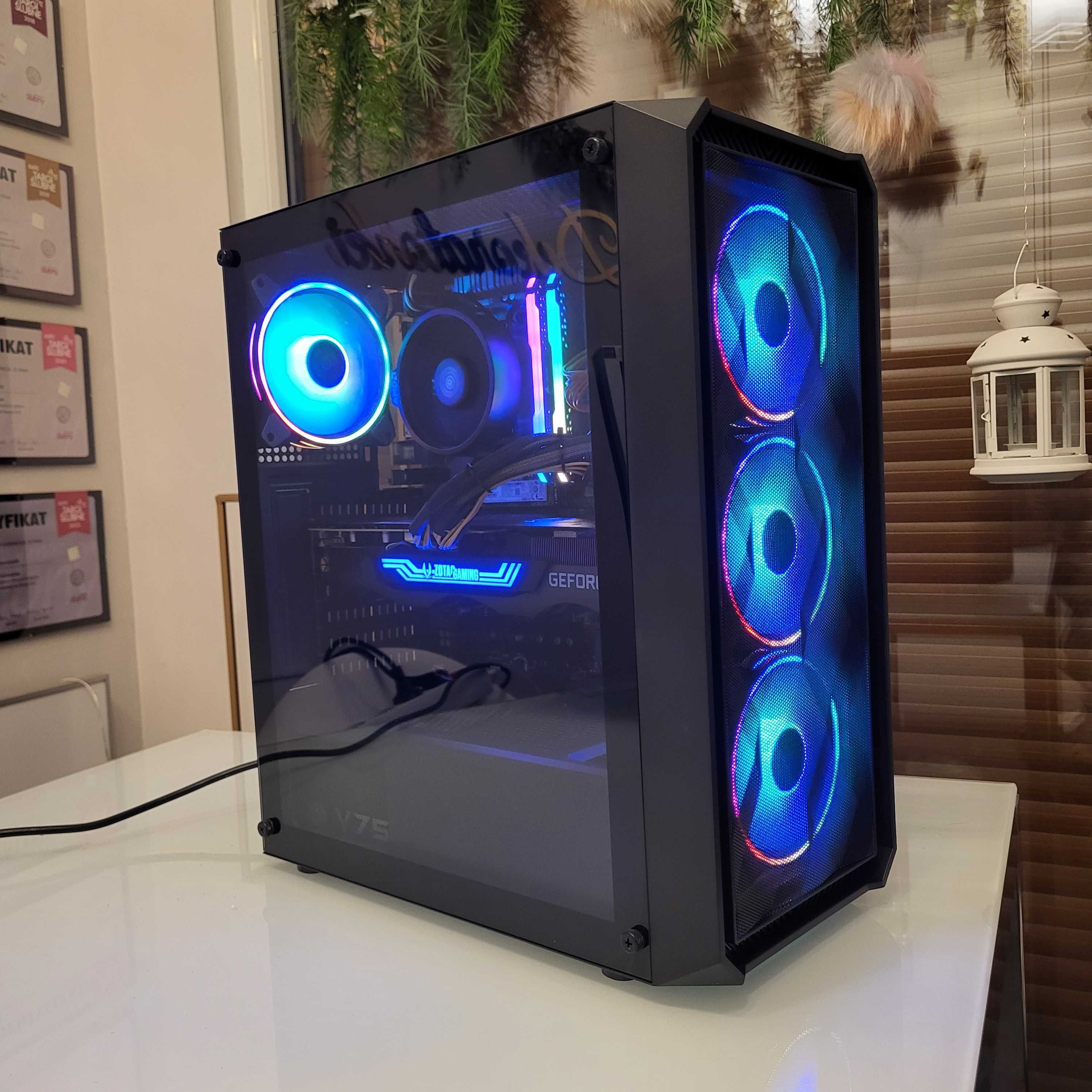 Komputer i5-11400 RTX 3070ti 16gb ram 512 SSD gamingowy mocny!