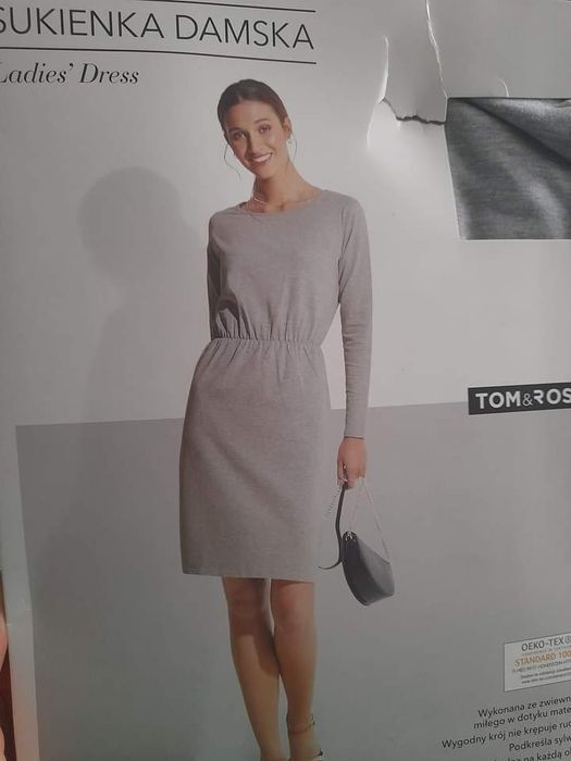 Nowa dresowa sukienka tom i rose L