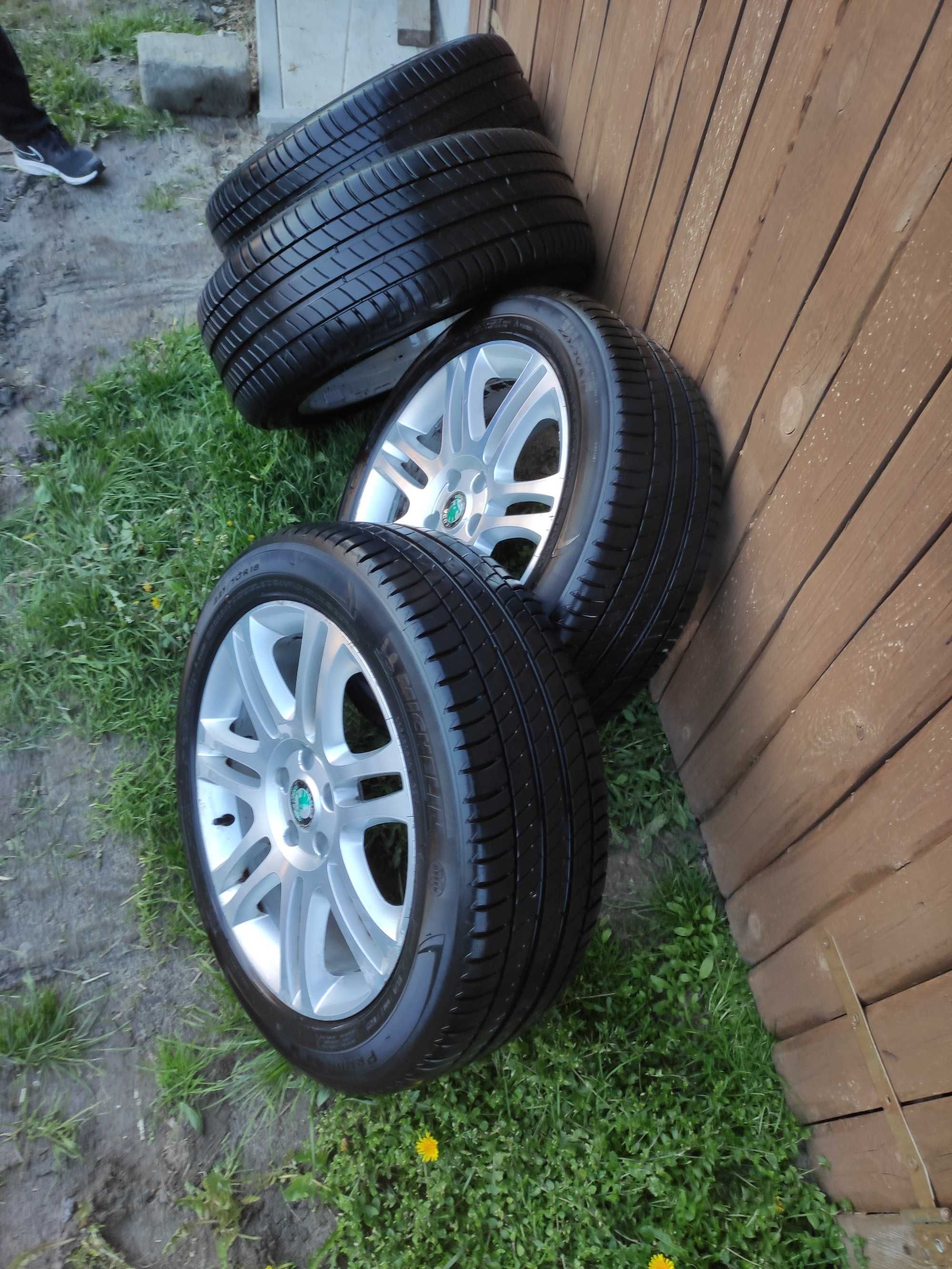 Felgi koła 225/50/18 112x5 nowe opony Michelin