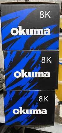 Okuma 8k с новой дорогой леской