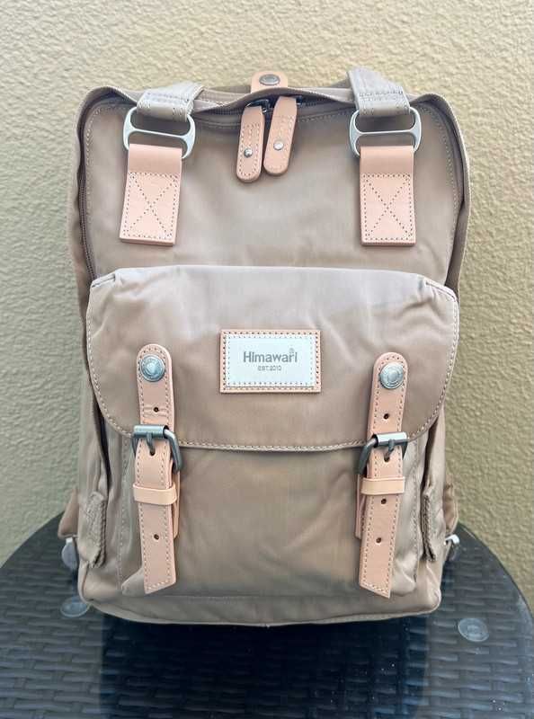 Mochila Vintage Classica Himawari Bege