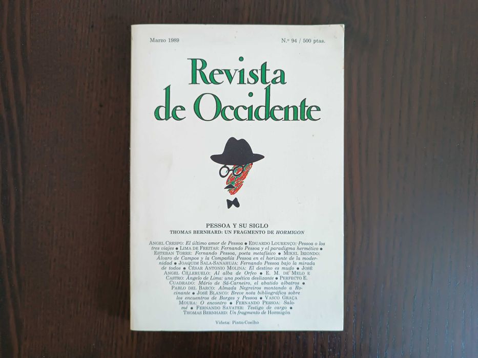 Número da Revista de Occidente dedicado a Fernando Pessoa