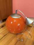 Pomarańczowa lampa stylowa Lemir