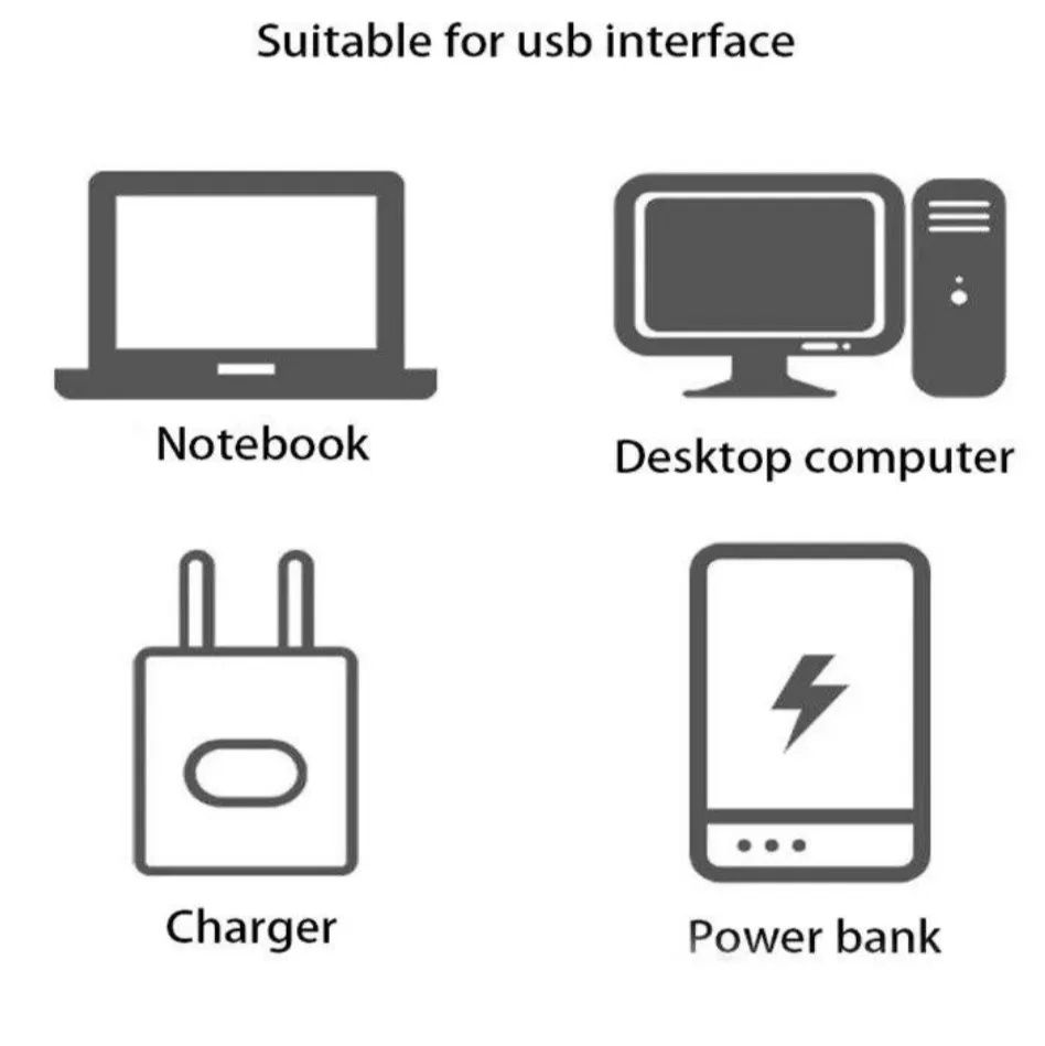 Міні-Ліхтарик для повербанка USB