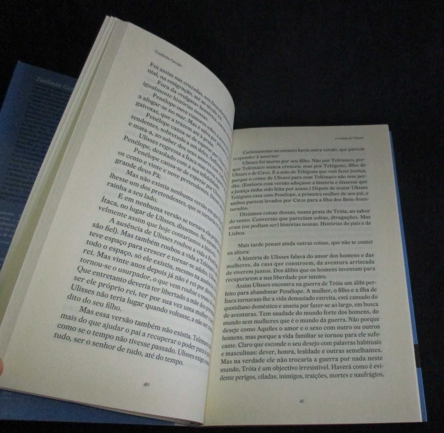 Livro A Cidade de Ulisses Teolinda Gersão