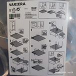 IKEA Variera 602.819.93 proteção de móveis métod 40 60 80cm