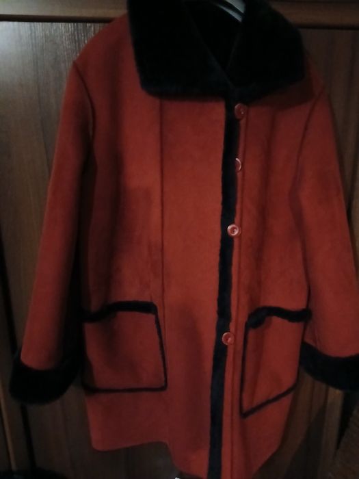 Искуственная шикарная дубленка