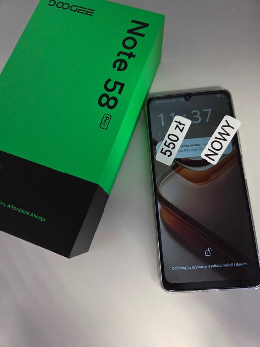 telefon dodgee note 58 pro *NOWY*