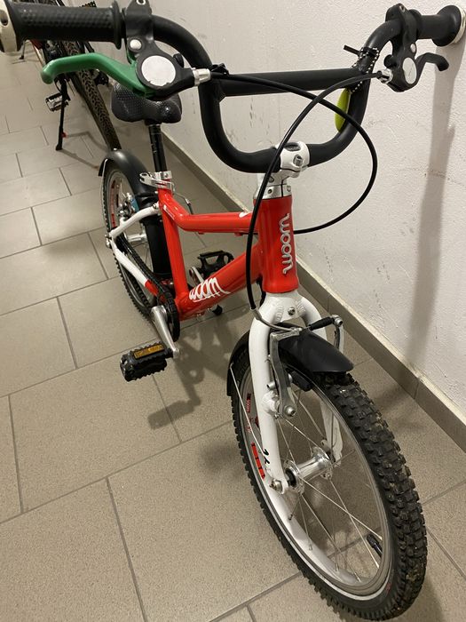 Rower woom 3 błotniki, stopka firmy woom