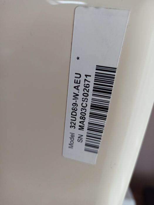 Monitor 4K LG 32UD89-W