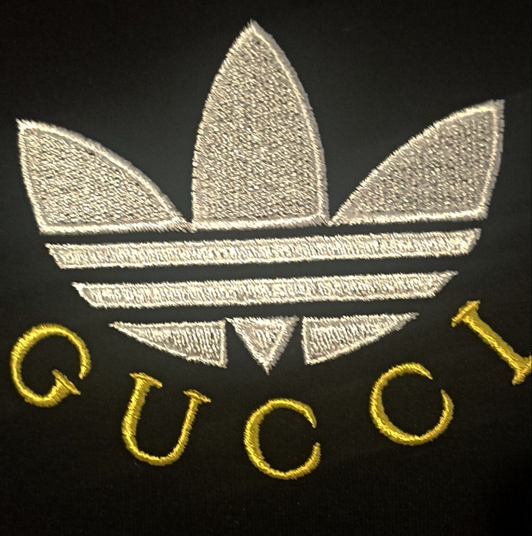 Bluza Gucci Adidas czarna r. M, XXL