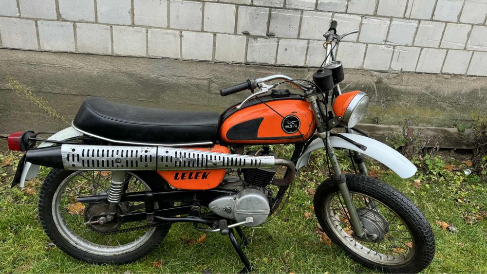 Wsk Lelek 125 Oryginał czarna blacha