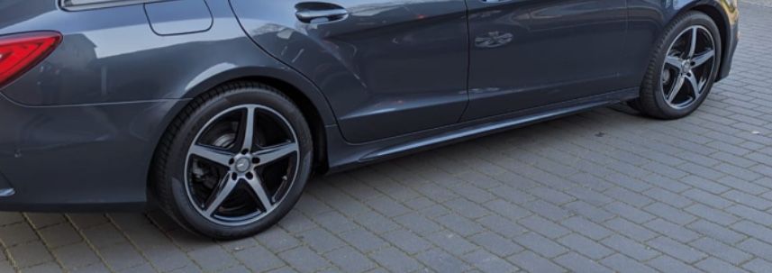 Jantes com pneus originais 18” AMG para CLS w218