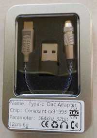 Цап DAC Conexant cx31993 USB Type-c