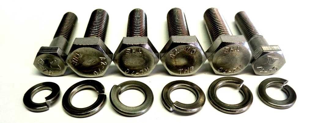 MZ ES175/2 ES250/2 Komplet śruby nierdzewne Trophy tropik