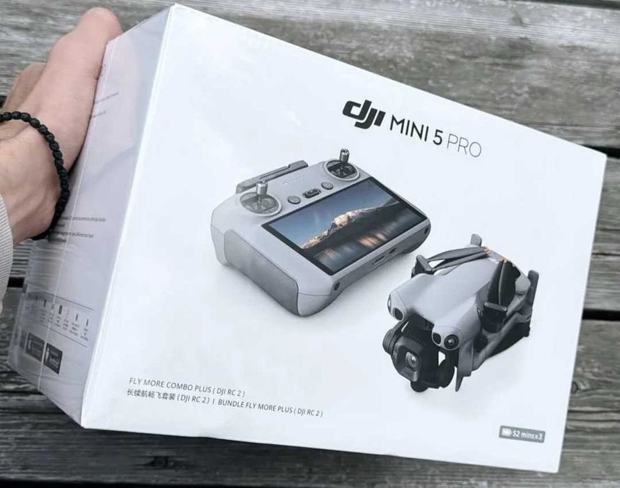 DJI Mini 5 Pro combo + 1 ano de DJI Care SELADO