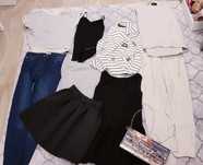 Zestaw/ paka 36 S Zara/ Rive Island/ Simple/ torebka + jakiś gratis