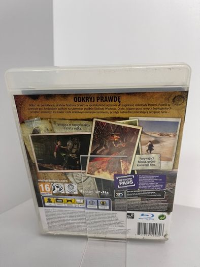 Gra Uncharted 3 Oszustwo Drake'a PS3 - w polskiej wersji językowej