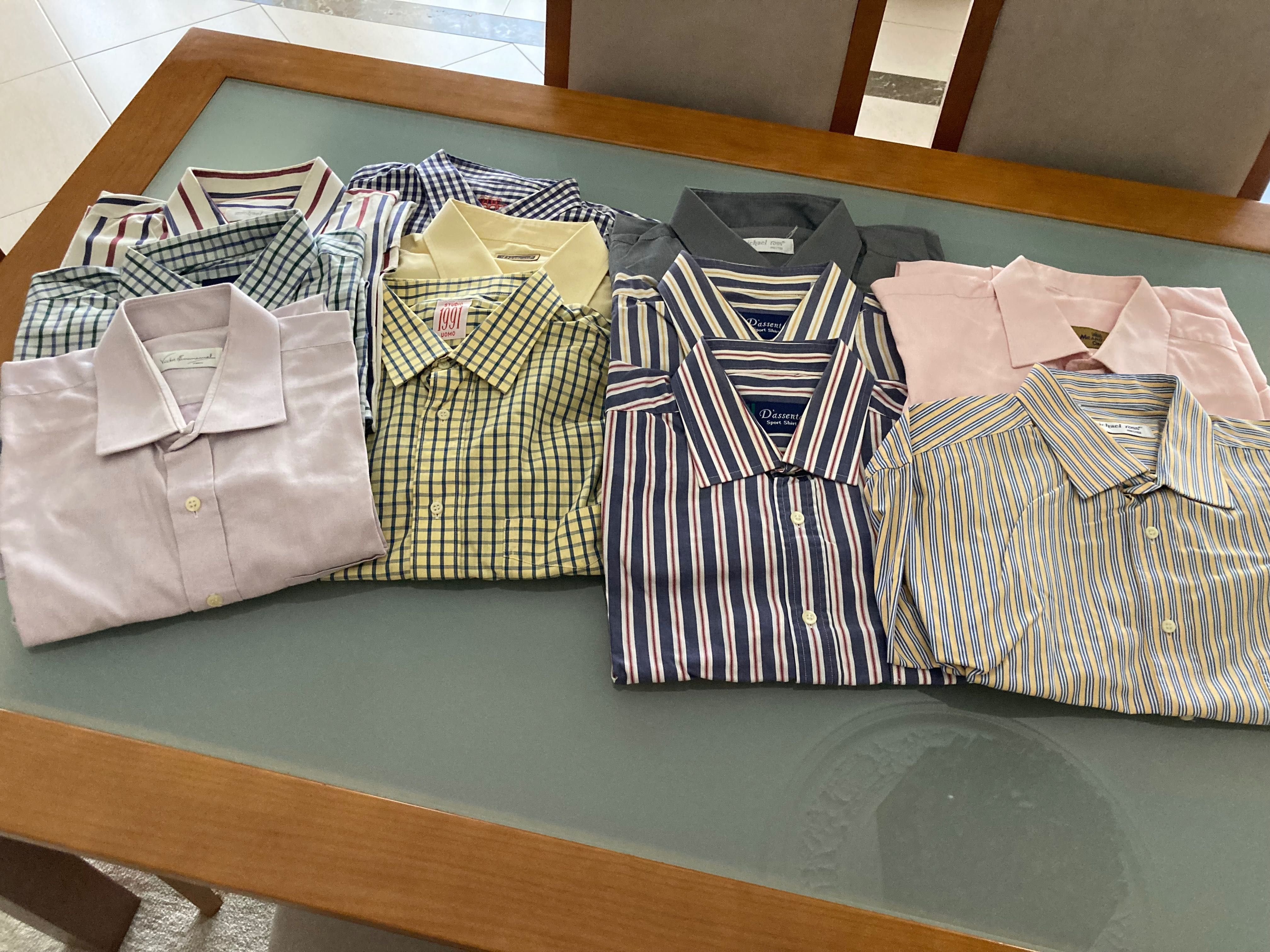 Lote 11 /camisas -Tamanho 42 -5,00€ cada