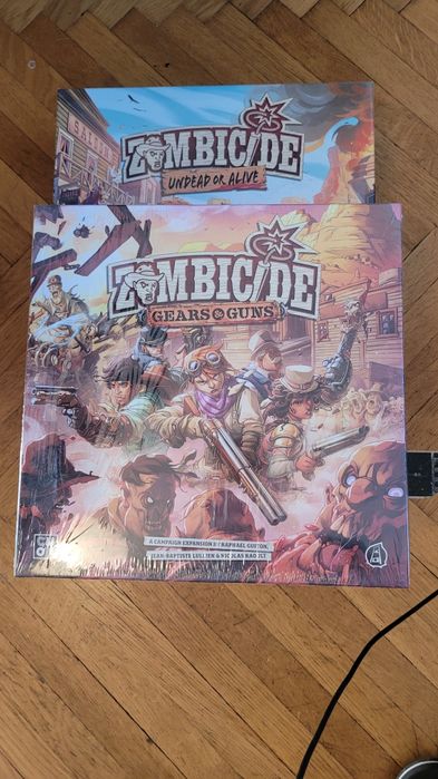 Zombicide Undead or Alive + Gears and Guns + dodatki