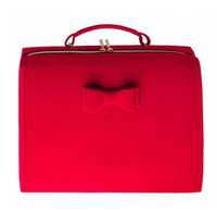 Nowy Czerwony kuferek , kosmetyczka Estee LAUDER