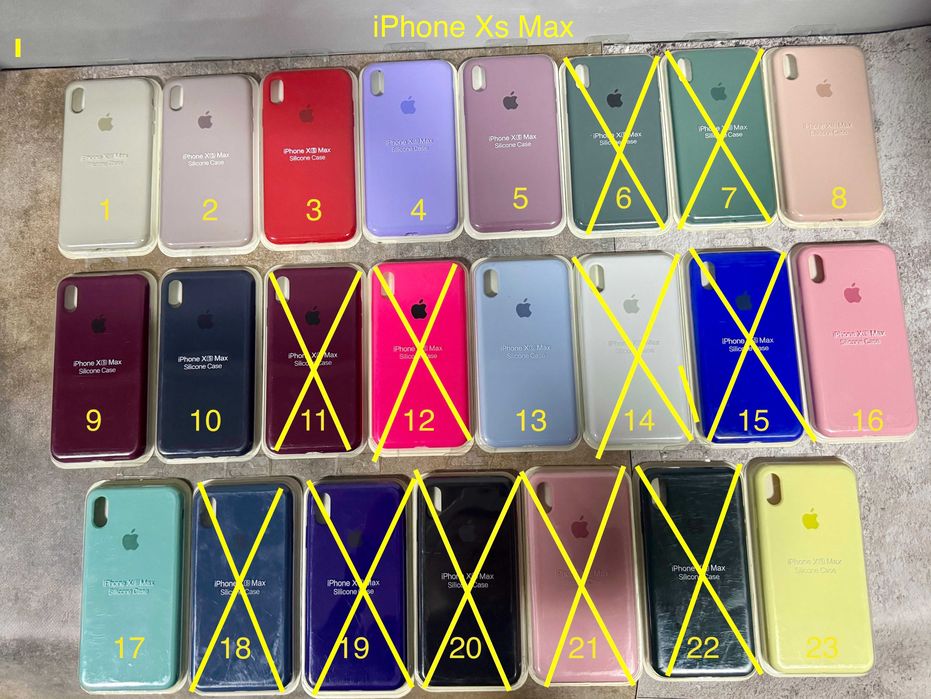 Full Чехол Silicone Case iPhone X Xr Xs Max Чохол Айфон