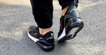 sneakers 270 nike buty sportowe air max meskie nowe czarne adidasy