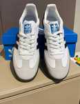 Biały\AdidasSamba*airDamskieAutentyk ZniżkaUnisexTrampki 37