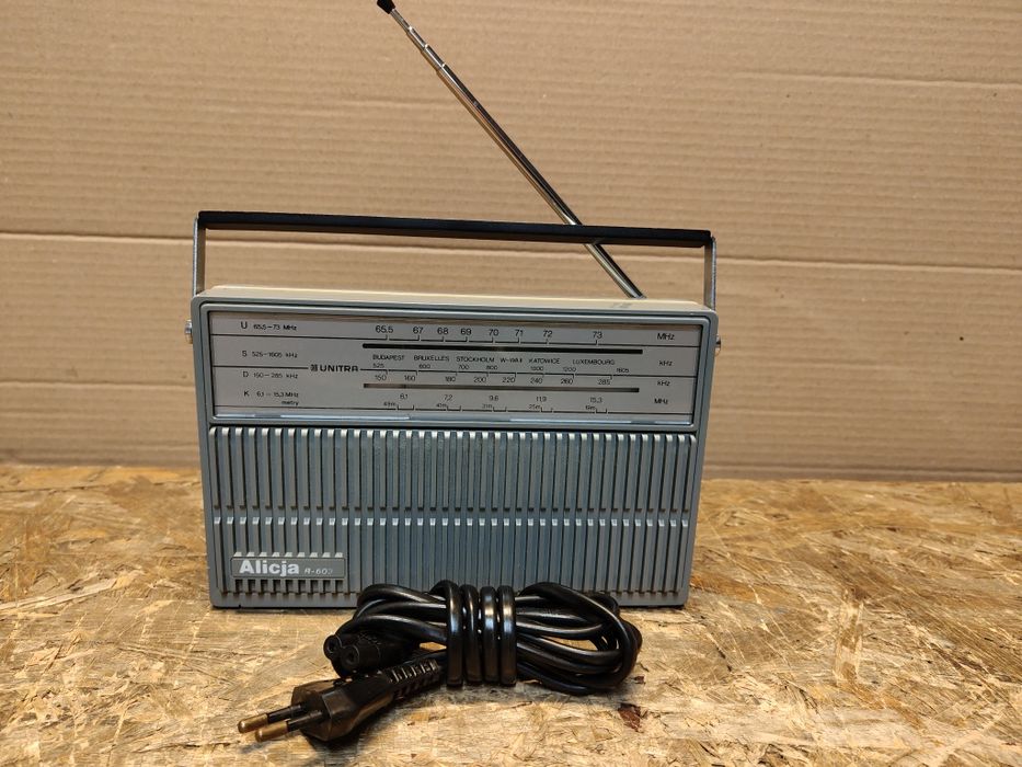 Unitra Alicja R-603, Made in Poland, PRL