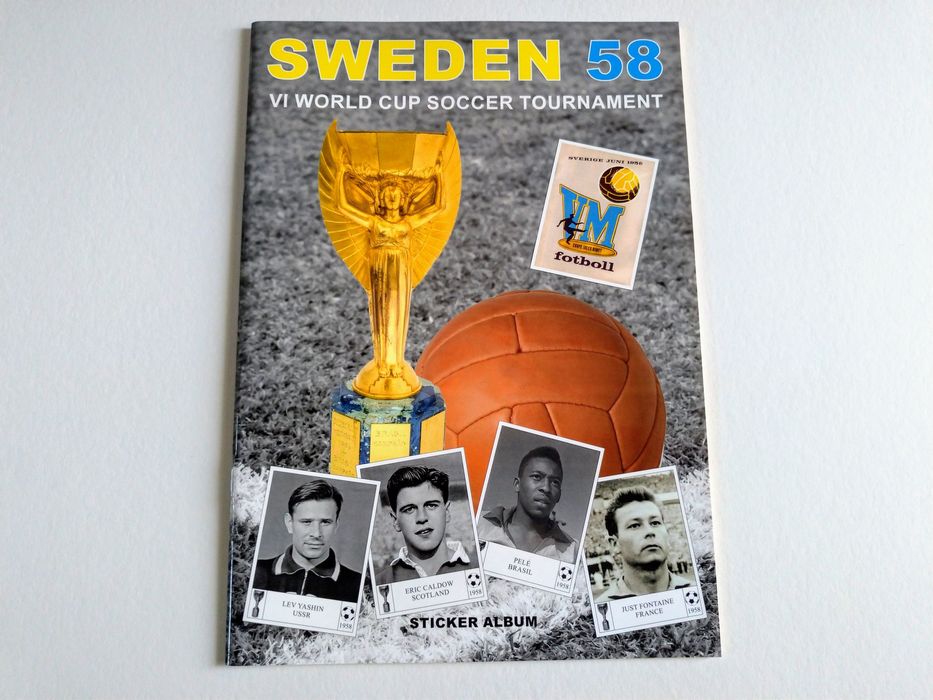 Set Uruguay 30 + Sweden 58 WORLD CUP SOCCER ALBUMS