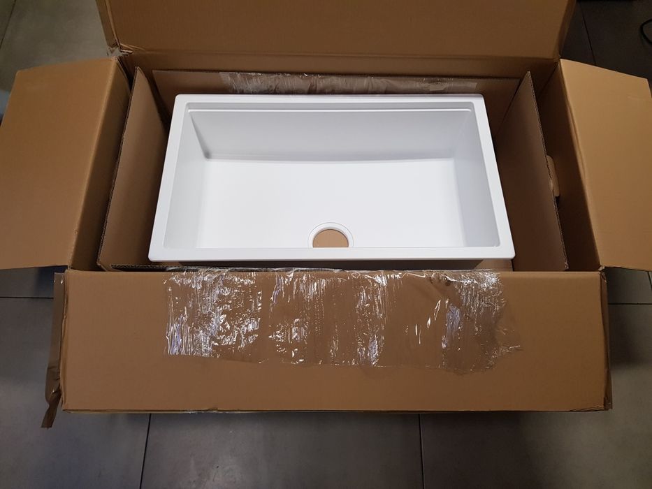 Zlew kuchenny granitowy 75cm SCHOCK Kiruna N-100XL Day CRISTADUR
