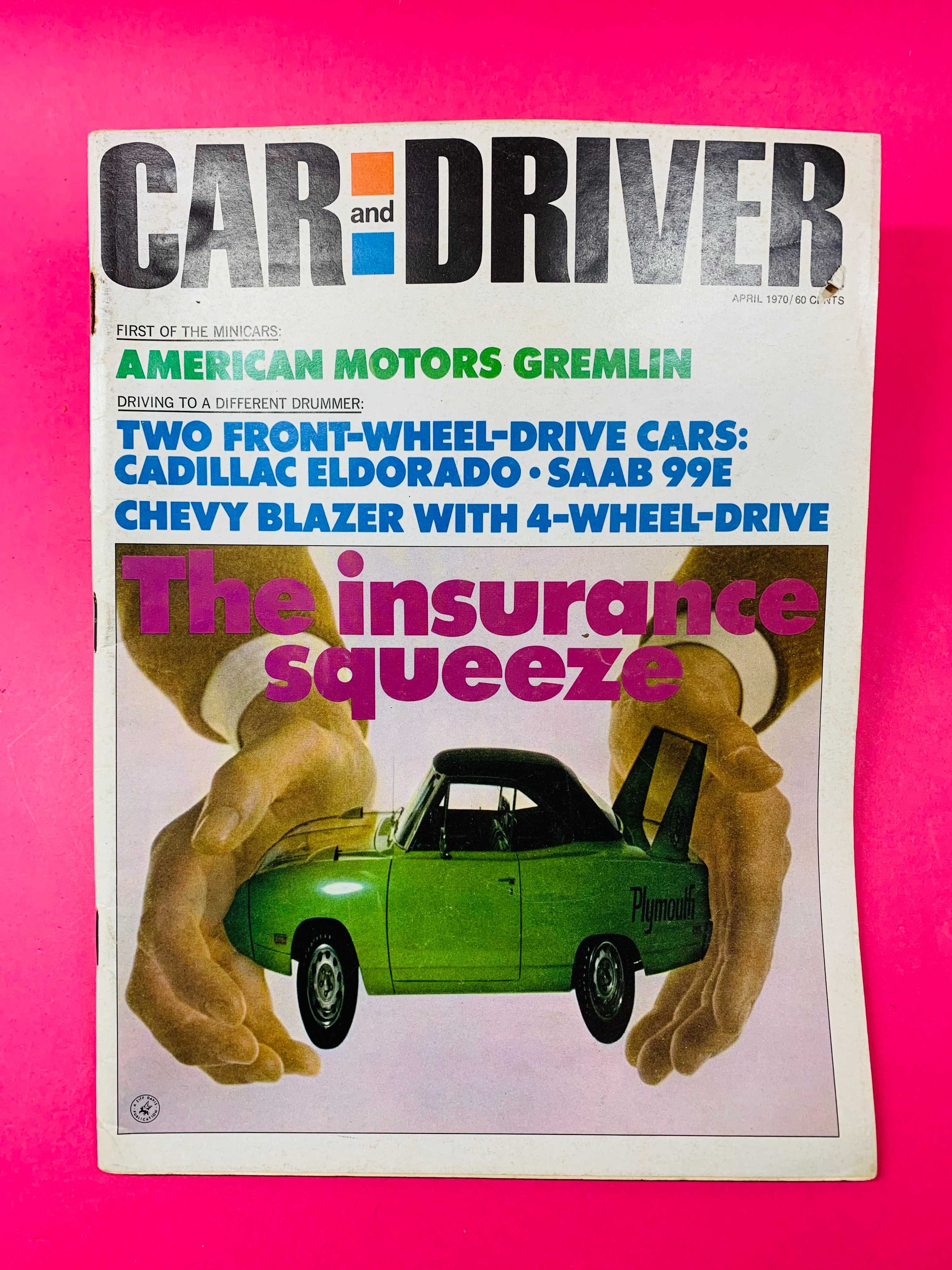 Car and Driver Abril 1970