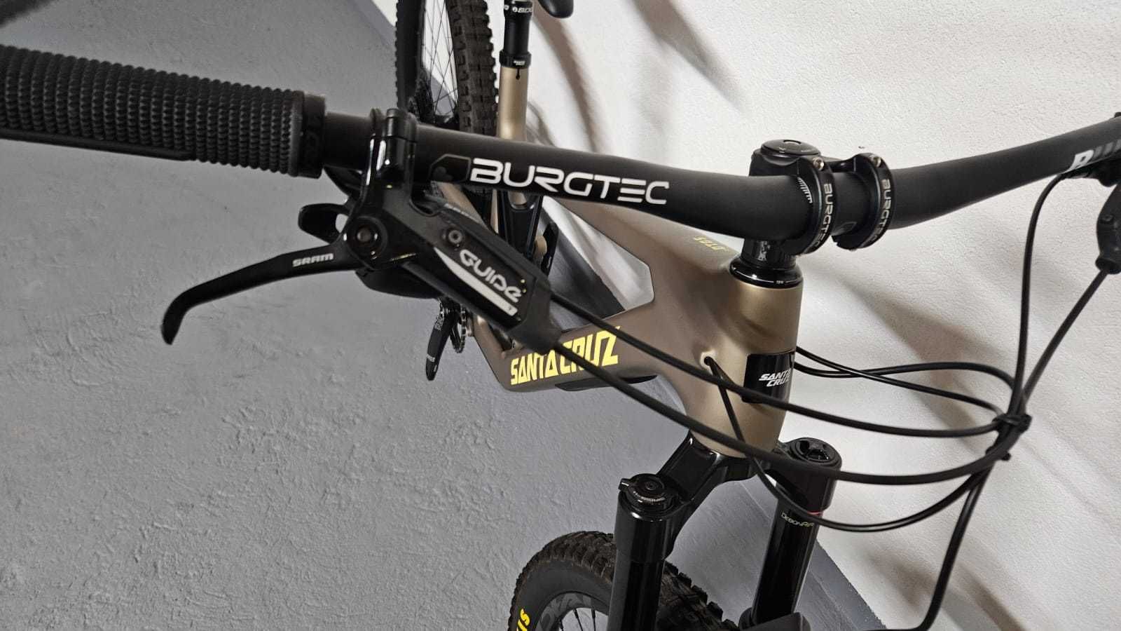 NOWY rower Santa Cruz 5010 C R-Kit Matte Nickel and Yellow r.L 30998zł