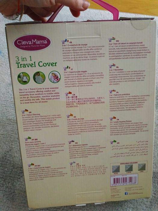 Pokrowiec na fotelik ClevaMama NOWY