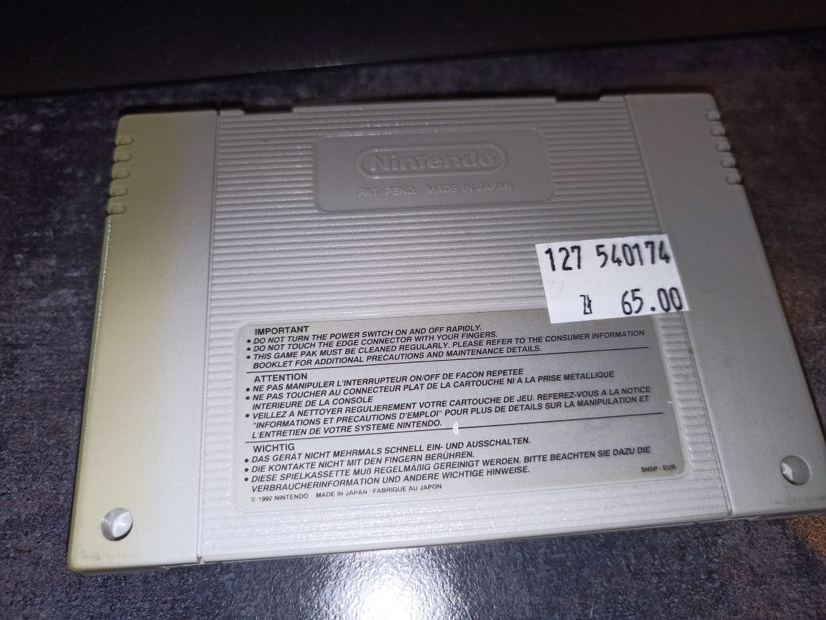 Archer Maclean's Super Dropzone SNES Nintendo możliwa zamiana SKLEP