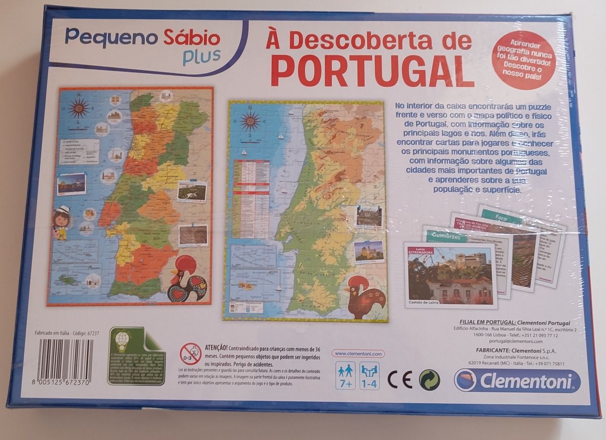 Jogo "À descoberta de Portugal" - NOVO