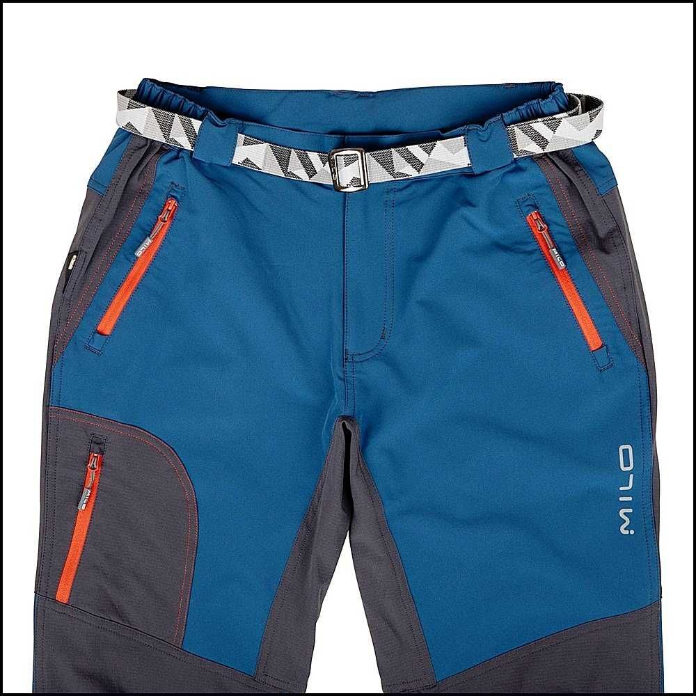 Spodnie męskie ATERO MiLO trekkingowe Kevlar XS-XXL niebieski Promocja