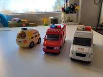 Karetka, 3 karetki, ambulans zestaw aut