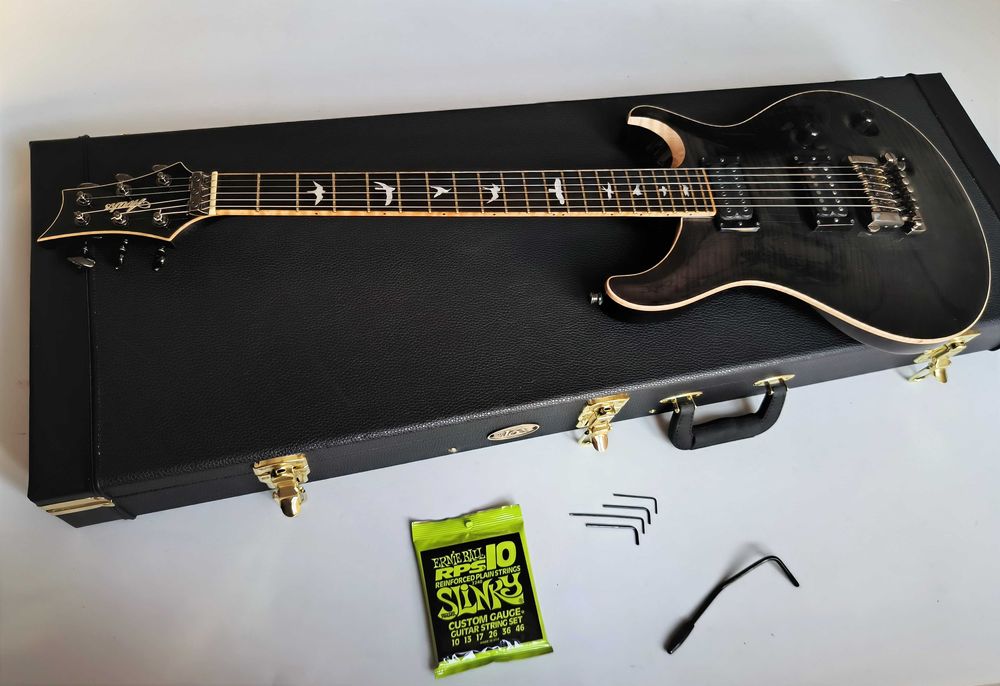 BF2025! Avaks Custom 22 inspired Double Cut '2009 Charcoal новий кейс