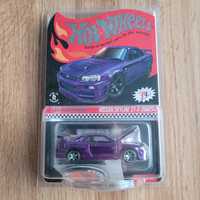 Hot Wheels RLC 2020 Nissan Skyline GT-R R34 purple fioletowy