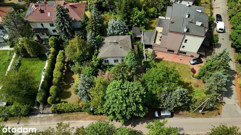 Zalesiona działka z WZ 814 m² pod nowy dom