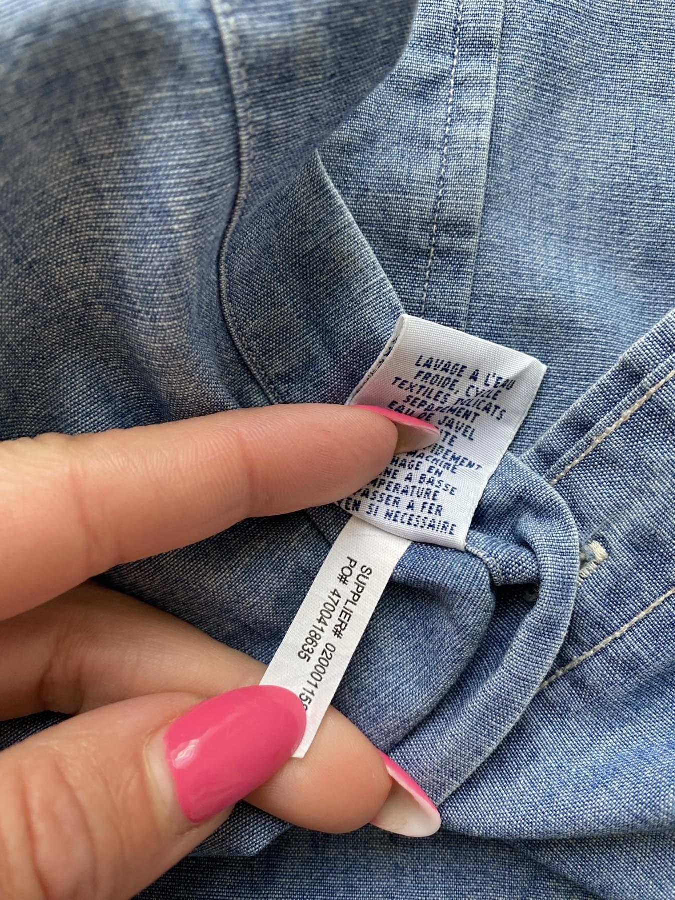 Polo Ralph Lauren чоловiча джинсова сорочка, рубашка