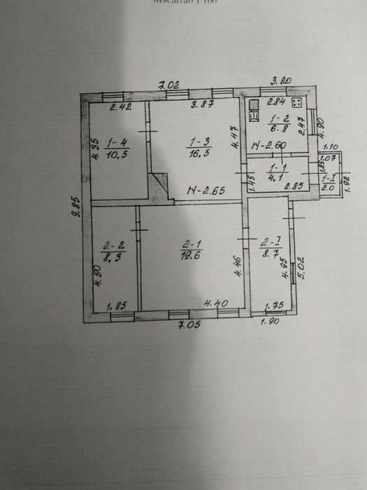 Дом г.Изюм, ул.Урицкого, (р-н Гончаровка)