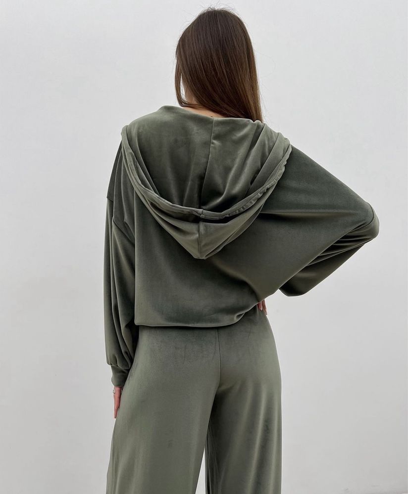 Спортивний костюм хакі колір, розмір oversize