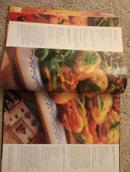 Vegetais: Entradas - pratos principais - saladas	- Como Novo!