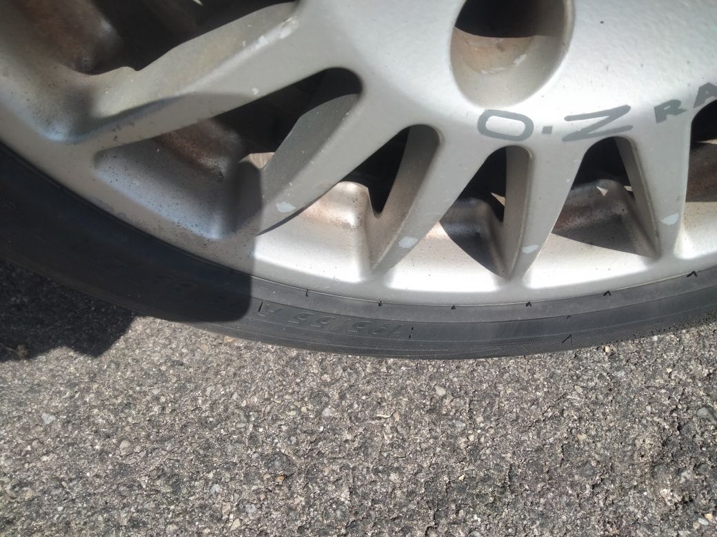 Jantes Peugeot 206 com pneus 15