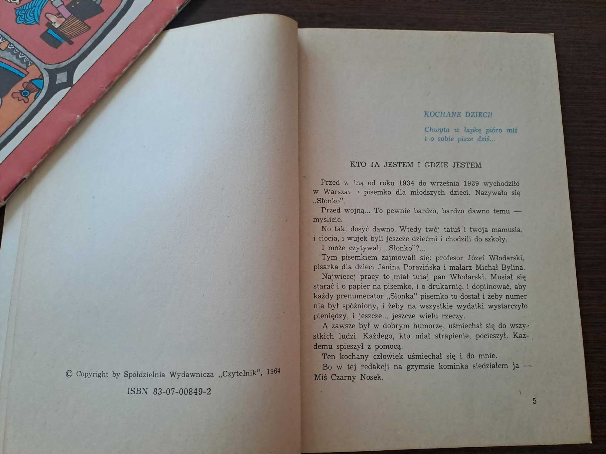 Pamiętnik Czarnego Noska L. Porazińska 1964